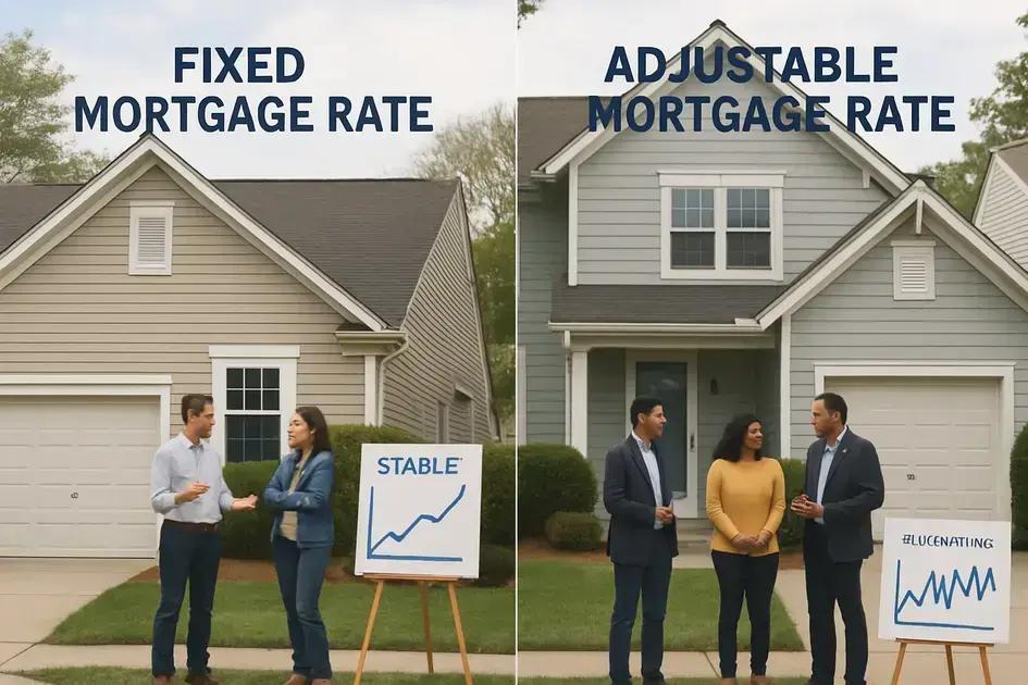fixed vs adjustable rate mortgages explained