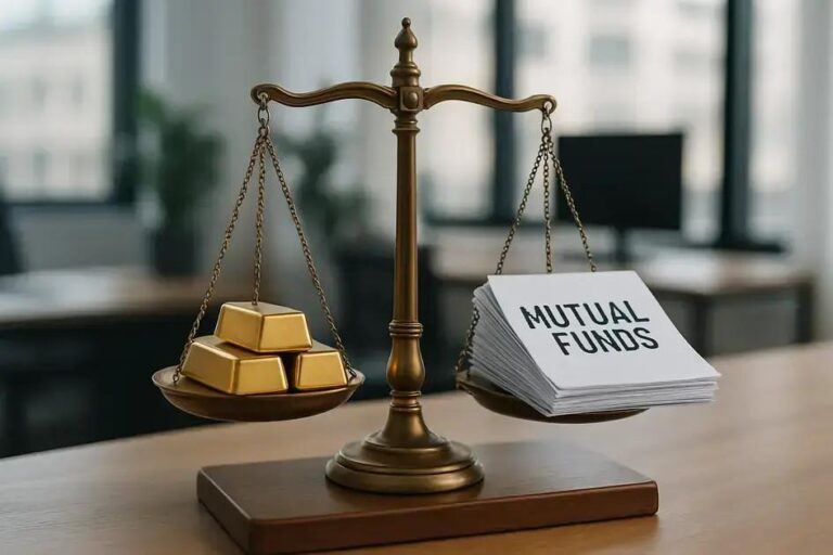 Gold vs mutual funds: what to consider before you invest your money