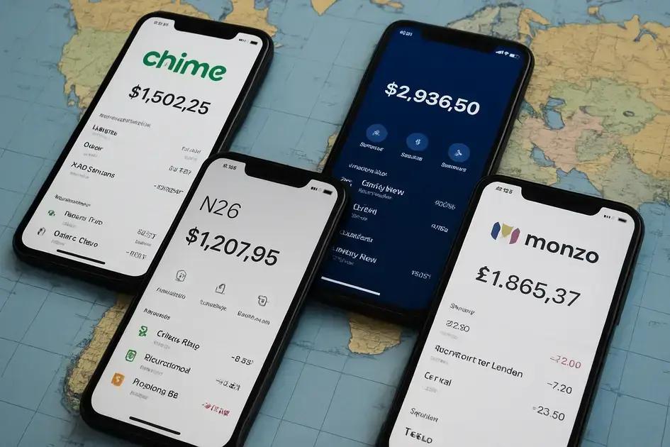 top digital‑only banks around the world today