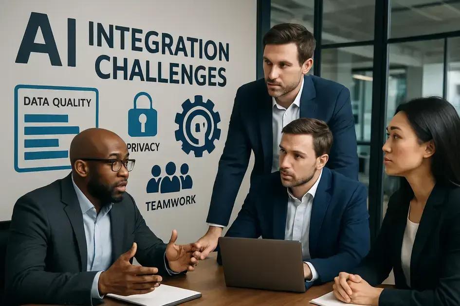 challenges companies face when adopting AI