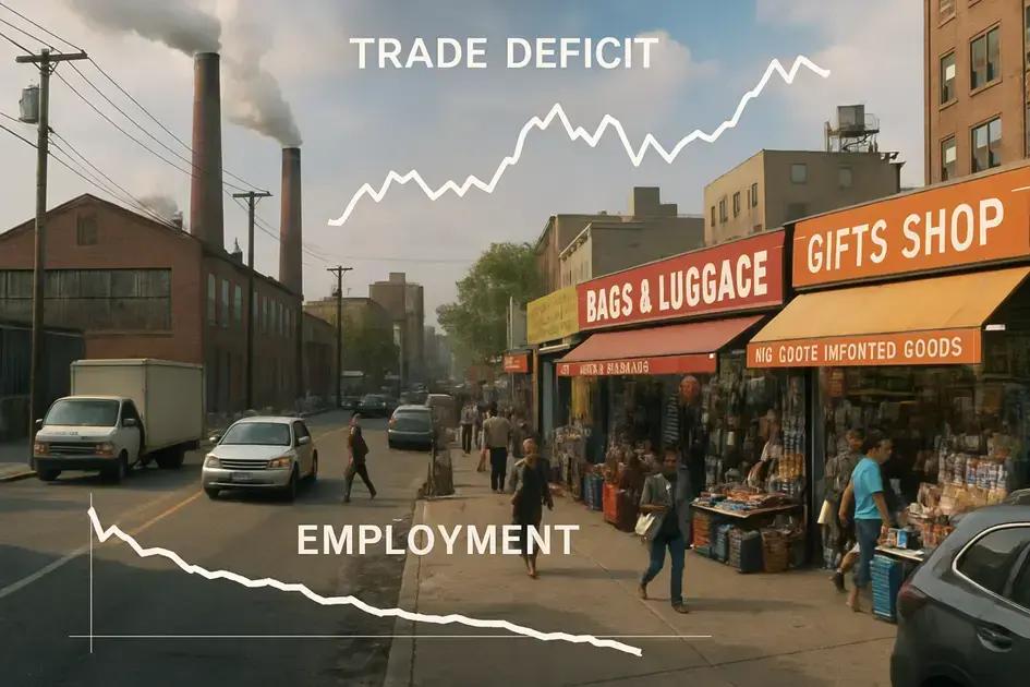 Impact of trade deficits on local economies